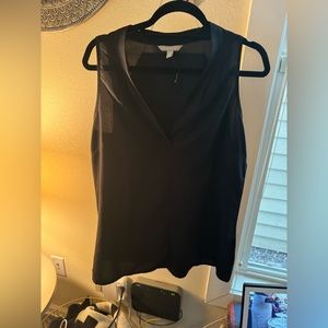 Black Banana Republic Short Sleeve Blouse